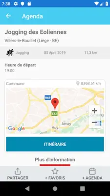 Go Running android App screenshot 1